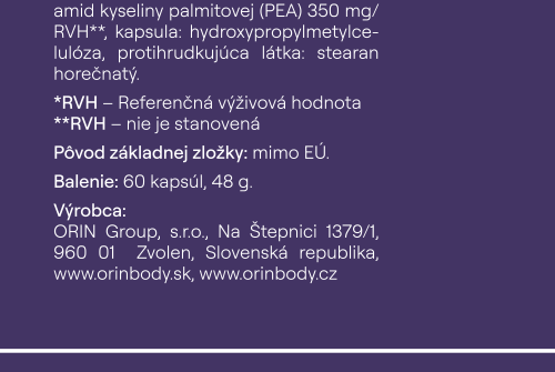ORIN Spánok