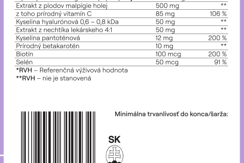 3x ORIN BRONZE kolagén s betakaroténom