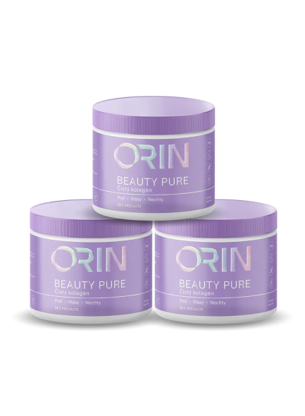 3x ORIN BEAUTY PURE neochutený kolagén
