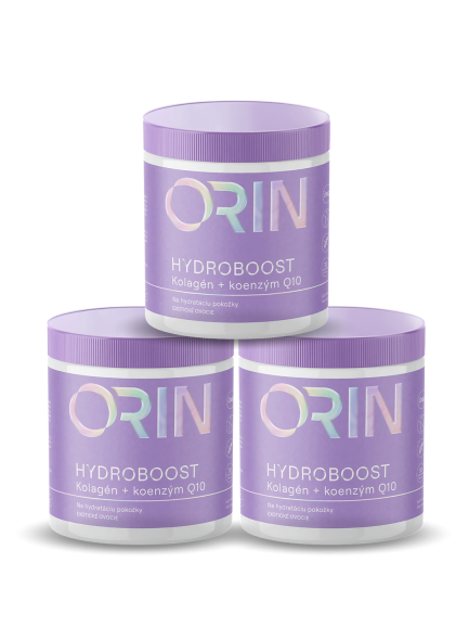 3x ORIN HYDROBOOST Kolagén s koenzýmom Q10